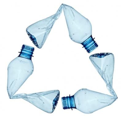 recycled bottles plastic