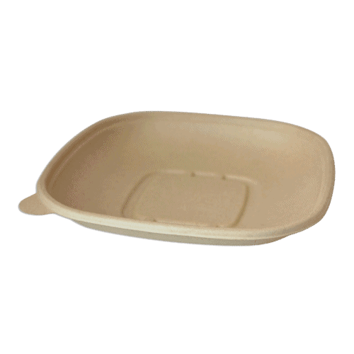 fiber lid for square bowls