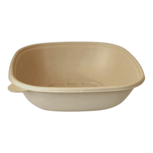 square fiber bowl