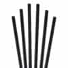 aardvark black paper straws