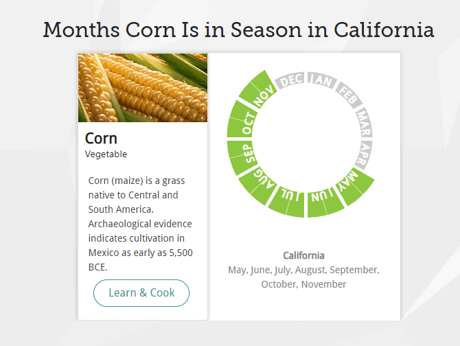 how to tell if produce is in season