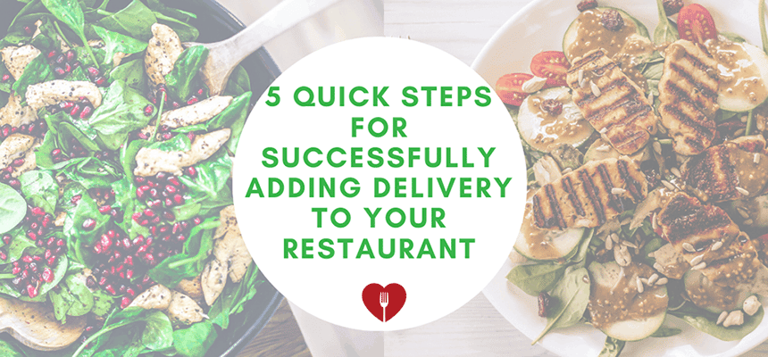 successfully adding delivery to your restaurant
