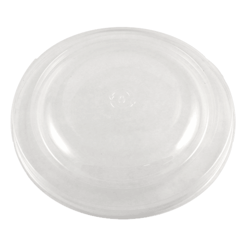 Clear PLA Lid - fits 16-32 oz Round Fiber Bowls (300/case)