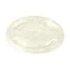 clear, straw hole cold cup LID PLA 9Q-24 oz