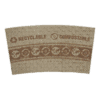 compostable paper cup sleeve