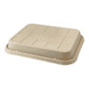 half size LID fiber catering pan, raised 104-120 oz