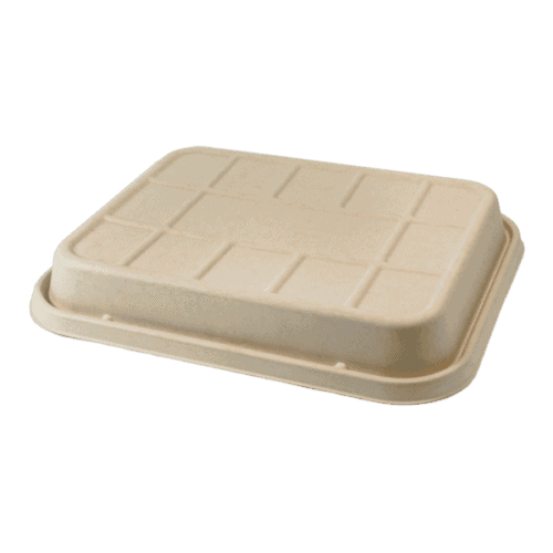 half size LID fiber catering pan, raised 104-120 oz