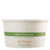 12 oz NoTree compostable paper bowl