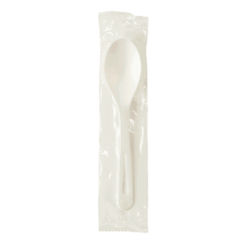 compostable spoon individually wrapped