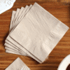 brown kraft paper napkin