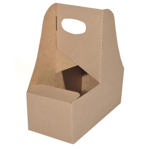 2 cup paper drink carrier