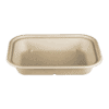 36oz fiber container compostable