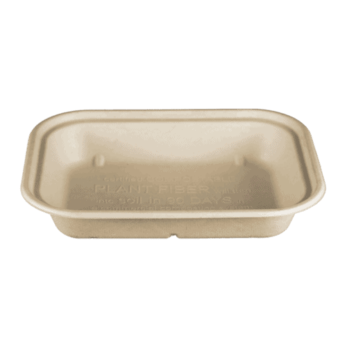 36oz fiber container compostable