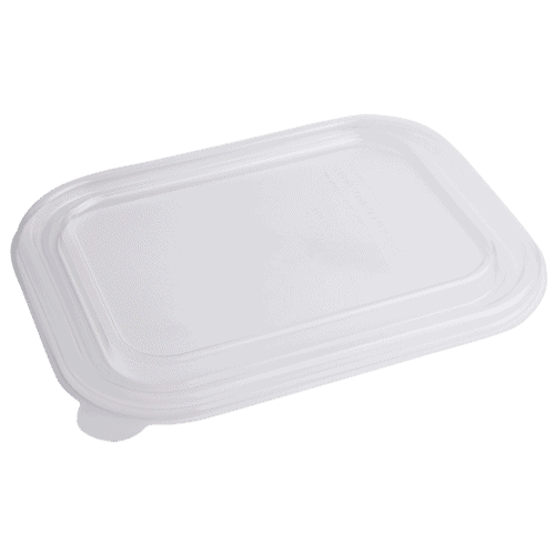 PLA lid for 36oz fiber container