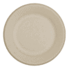 6 inch round fiber plate for food