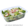 48oz rectangle deli container compostable