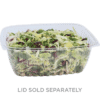 64oz rectangle deli container compostable