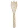 6 inch compostable fiber spork