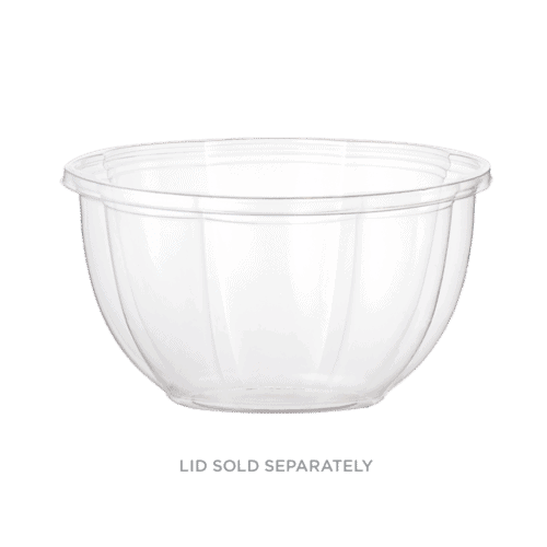 16oz salad bowl clear compostable