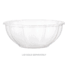 24oz clear salad bowl compostable