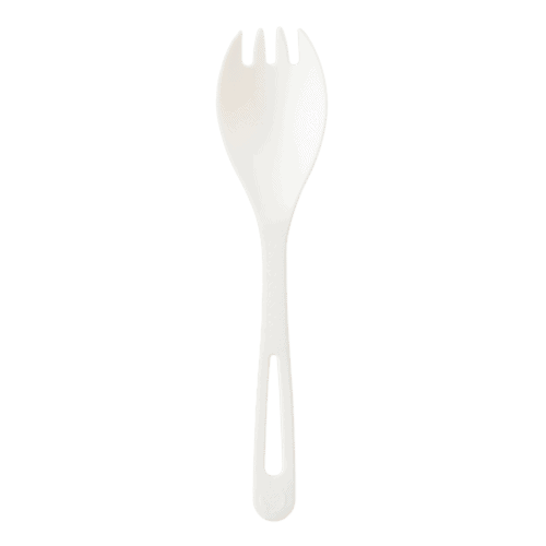 6" compostable spork