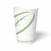 12 oz Compostable Paper Hot Cup, White (1000/case) - Eco-pliant