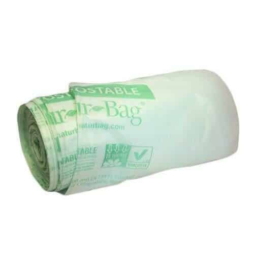 13 Gallon Compostable Can Liner, 24x29", Green (250/case)