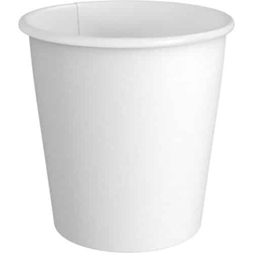 8 oz Paper Hot Cup, White (1000/case)