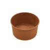 16 oz Kraft Paper Salad Bowl (300/case) - Eco-pliant