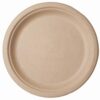 10.5″ Round Fiber Plate (500/case) - Eco-pliant