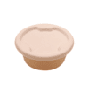 32oz fiber salad bowl lid 500 case