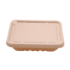 Fiber square box lid 200 case