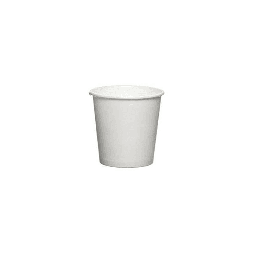 4 oz Paper Hot Cup, White (1000/CS)