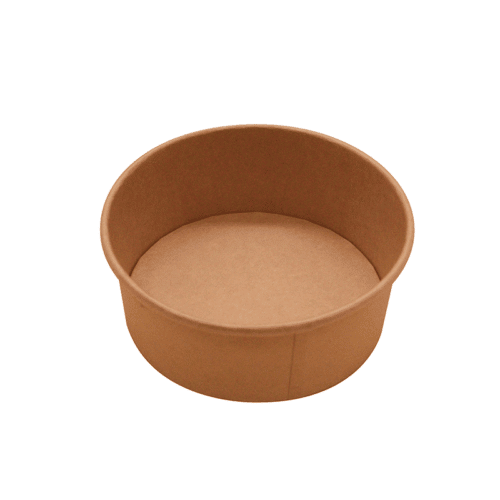 Kraft Paper Salad Bowl 750 ml - Eco-pliant
