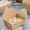 #8 Paper Folded Carton, Brown Kraft - Eco-pliant