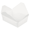 #3 Paper Folded Carton, White (200/CS) - Eco-pliant