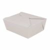#8 Paper Folded Carton, White (300/CS) - Eco-pliant