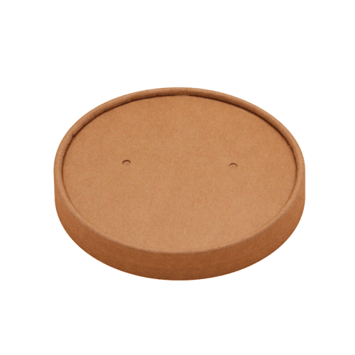 32oz Paper Soup Container Lid, 500 case