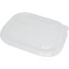 Lid PLA, 20-48oz Fiber Boxes, Flat, Clear, 400 case