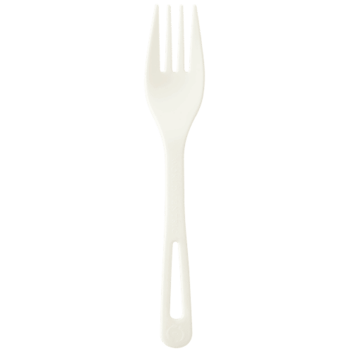 6.3” Compostable Fork (1000/case) - Eco-pliant