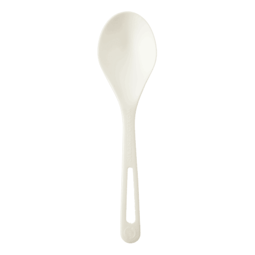 6" TPLA Compostable Spoon, 1000 case