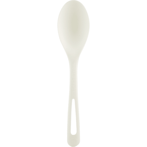 6" TPLA Compostable Teaspoon, 1000 case
