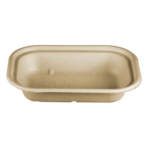 8x6x1.5, 17oz Fiber Tray, 400 case