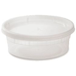8oz Plastic Soup Container, 240 case