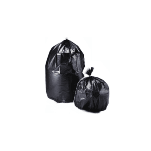55 Gallon Heavy Duty Can Liner, 43x47", Black (100/CS)