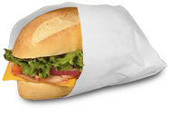 12x12" Grease Resistant Wrap and Liner