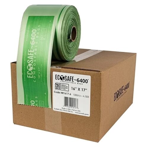 2.5 Gallon Compostable Can Liner with core