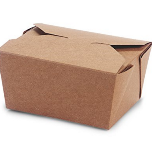 #1 Kraft Paper Bio Box (450/case)