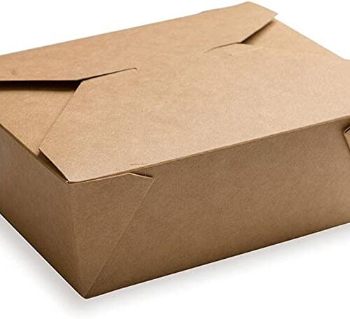#8 Kraft Paper Bio Box (300/case)