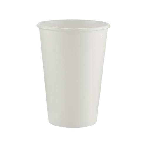 16 oz Paper Hot Cup, White (1000/case)